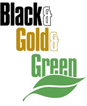 Black, Gold, & Green